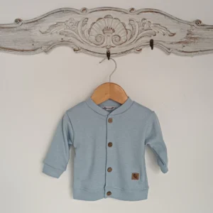 CAMPERA ALGODON INTERLOCK VERDE PETROLEO