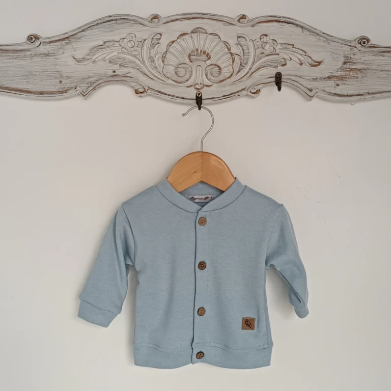 CAMPERA ALGODON INTERLOCK VERDE PETROLEO
