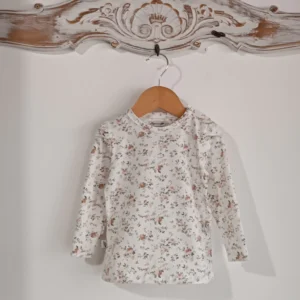 REMERA BEBA FULL PRINT FLORCITAS