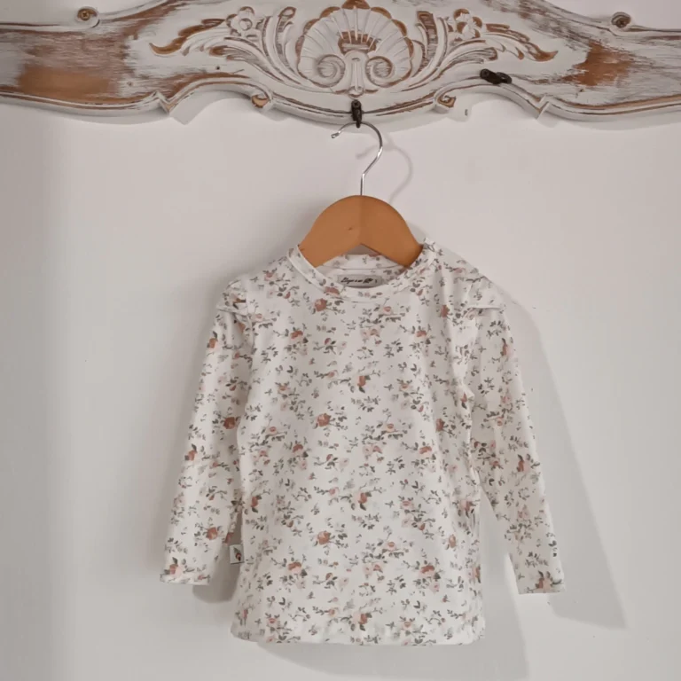 REMERA BEBA FULL PRINT FLORCITAS