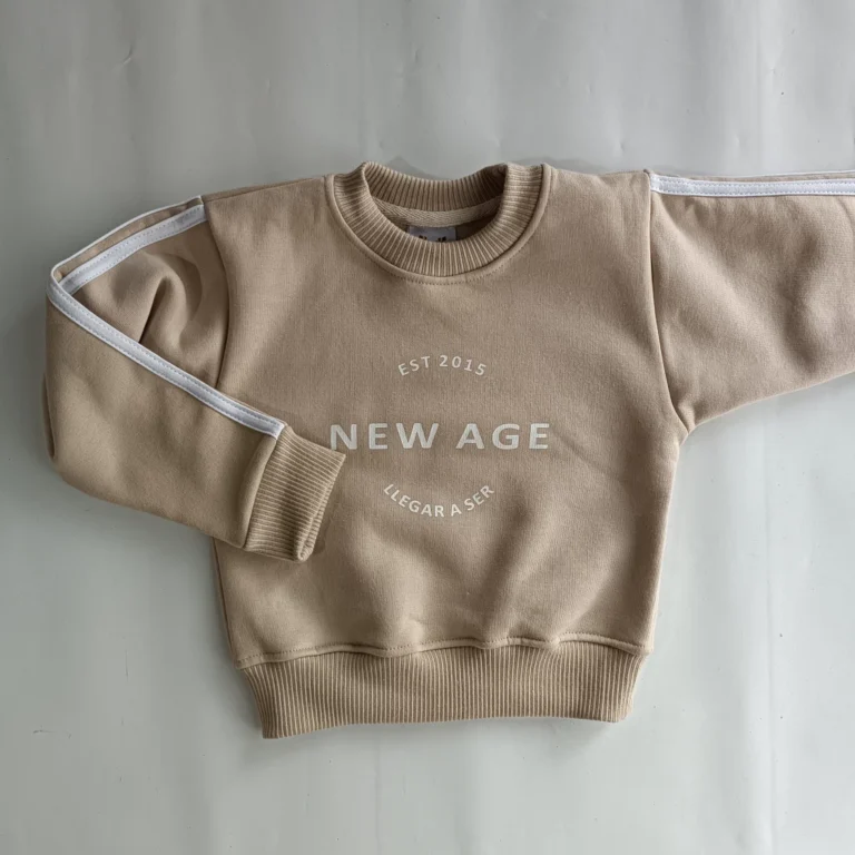 BUZO NIÑA NEW AGE BEIGE
