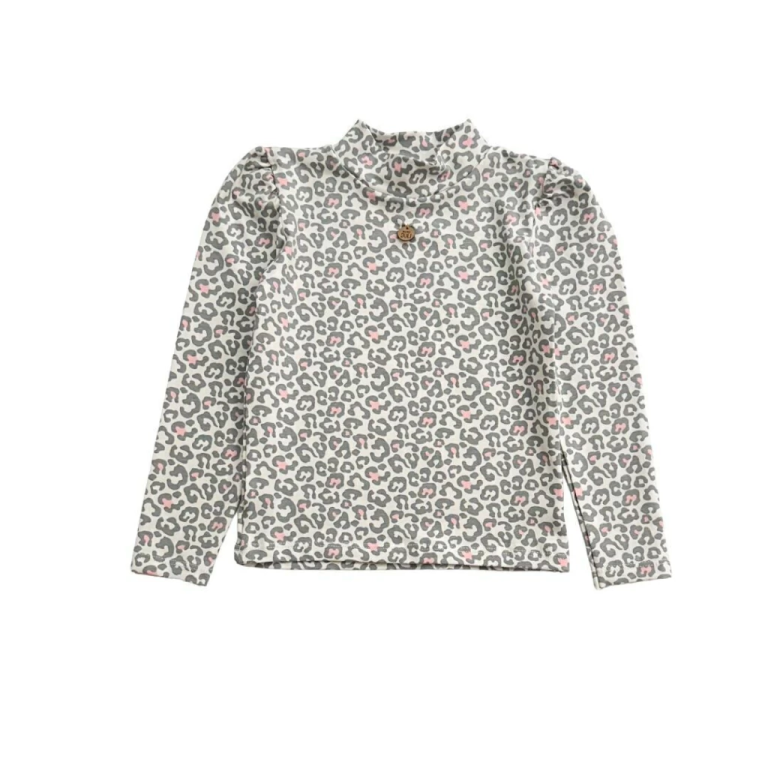 Polera Merlina Print Rosado